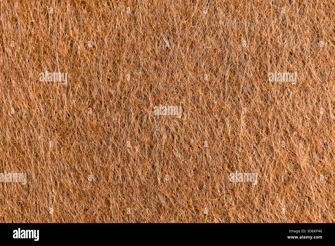 Close-up of brown felt. Textured pattern. Stock Photo