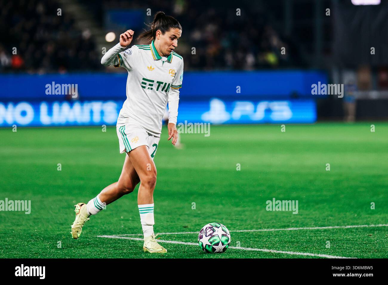 Marta Pandini (AS Roma, #22) in action with the ball UEFA Women's ...