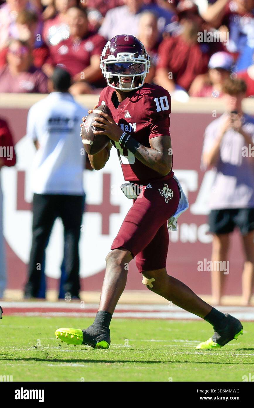 COLLEGE STATION, TX - NOVEMBER 15: Texas A&M Aggies quarterback Marcel ...