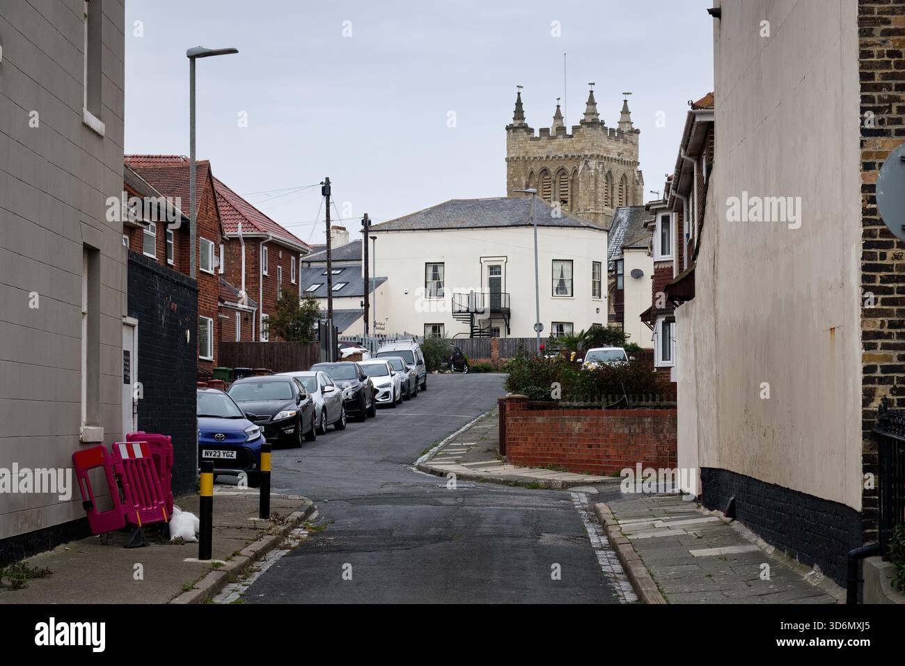Hartlepool backstreets Stock Photo