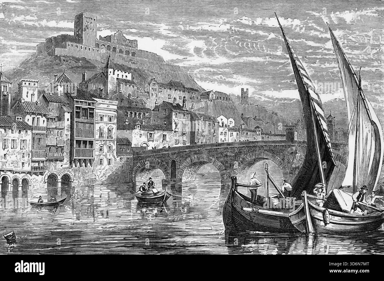 Verona sketch Black and White Stock Photos & Images - Alamy