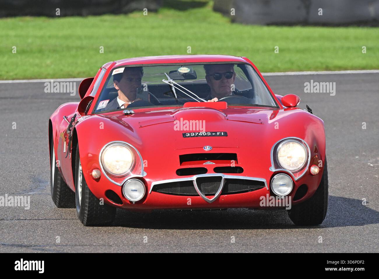 Alfa Romeo Giulia TZ2, Alfa Romeo Celebrazione, parade laps in honour ...