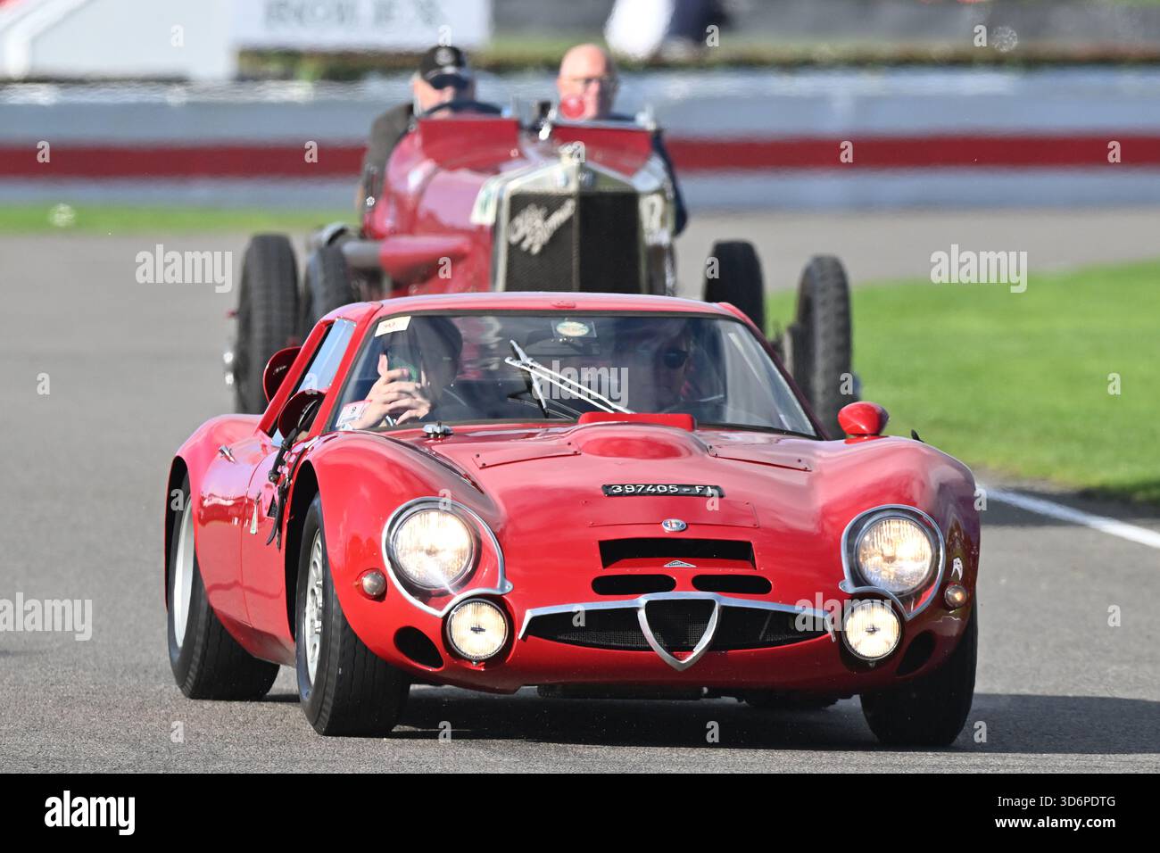 Alfa Romeo Giulia TZ2, Alfa Romeo Celebrazione, parade laps in honour ...