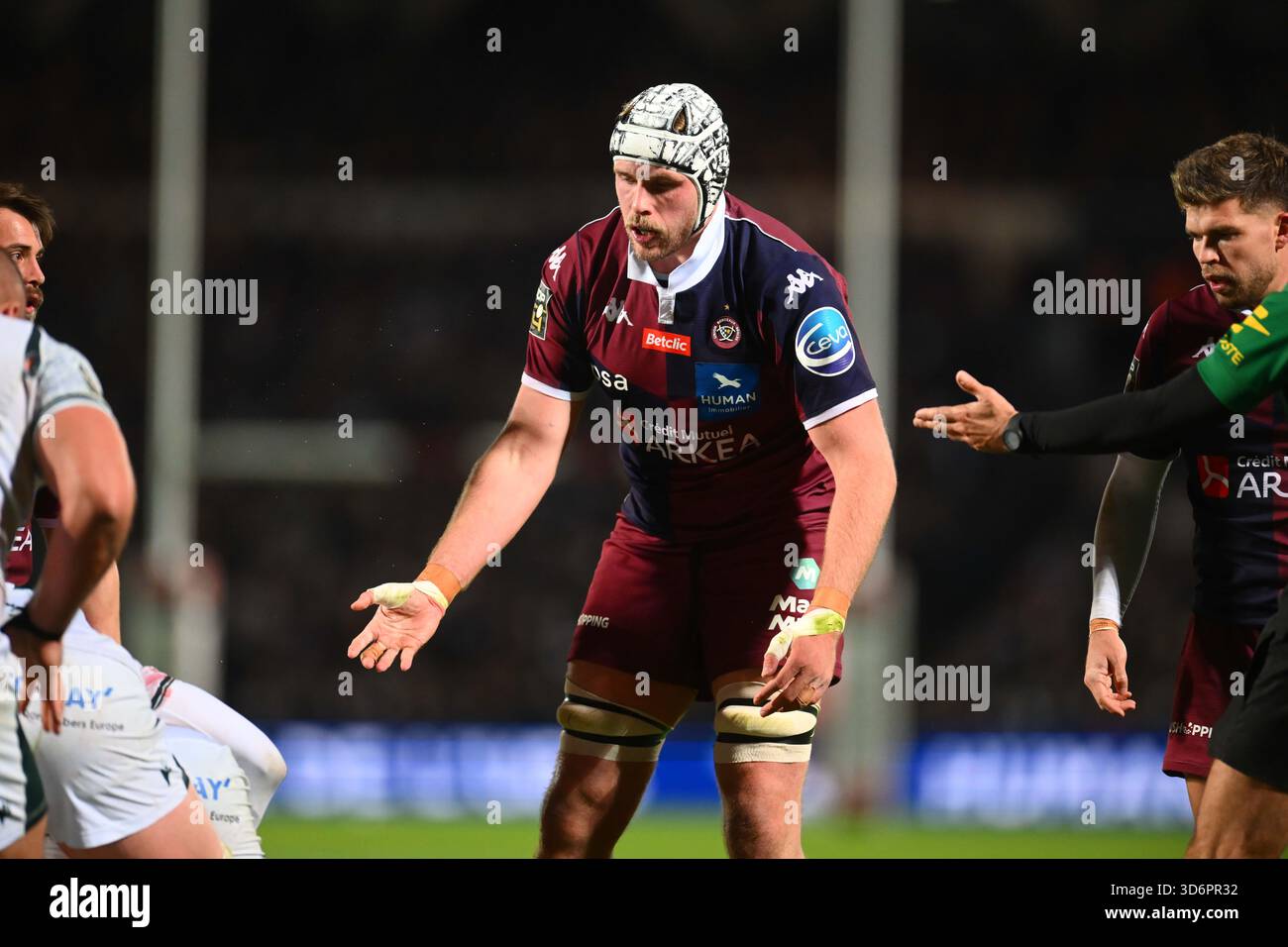 Jonny Gray of UBB during TOP 14 match between Bordeaux and Pau at Stade ...