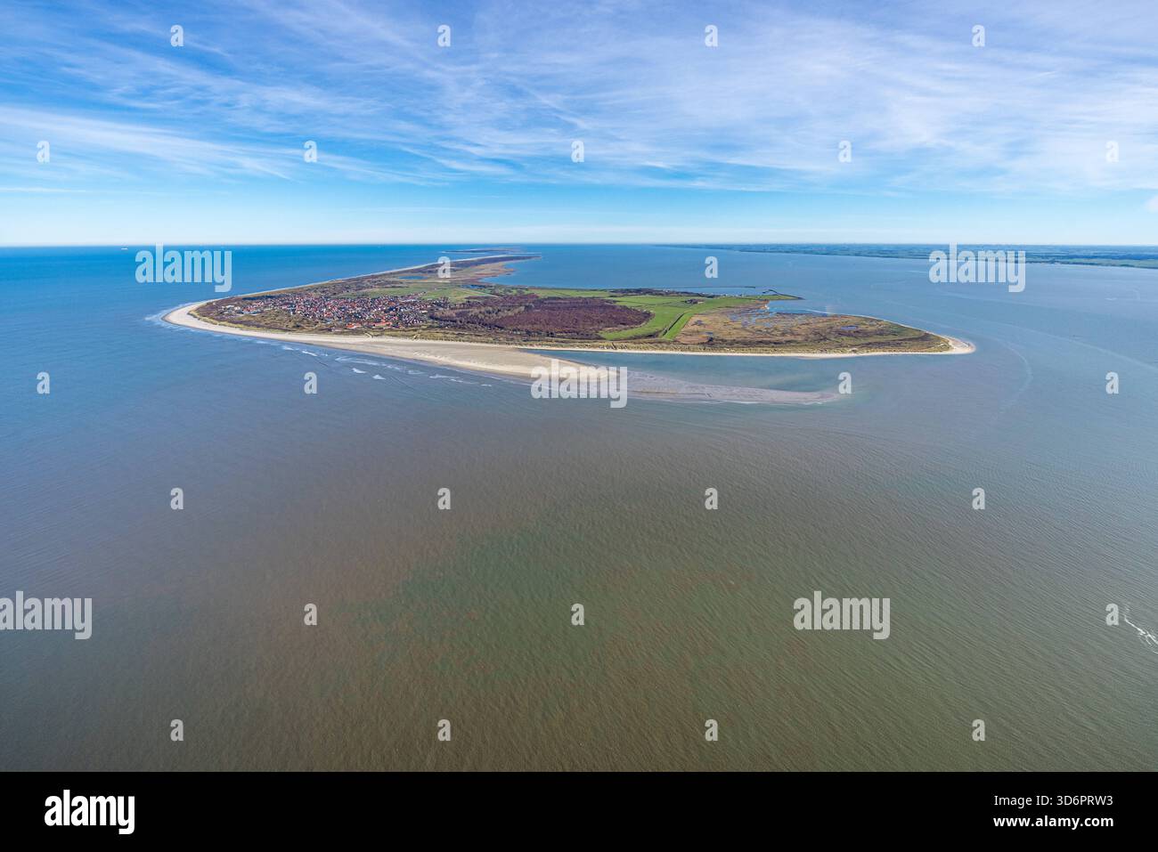 Ostfriesische Insel Mit Heilbad