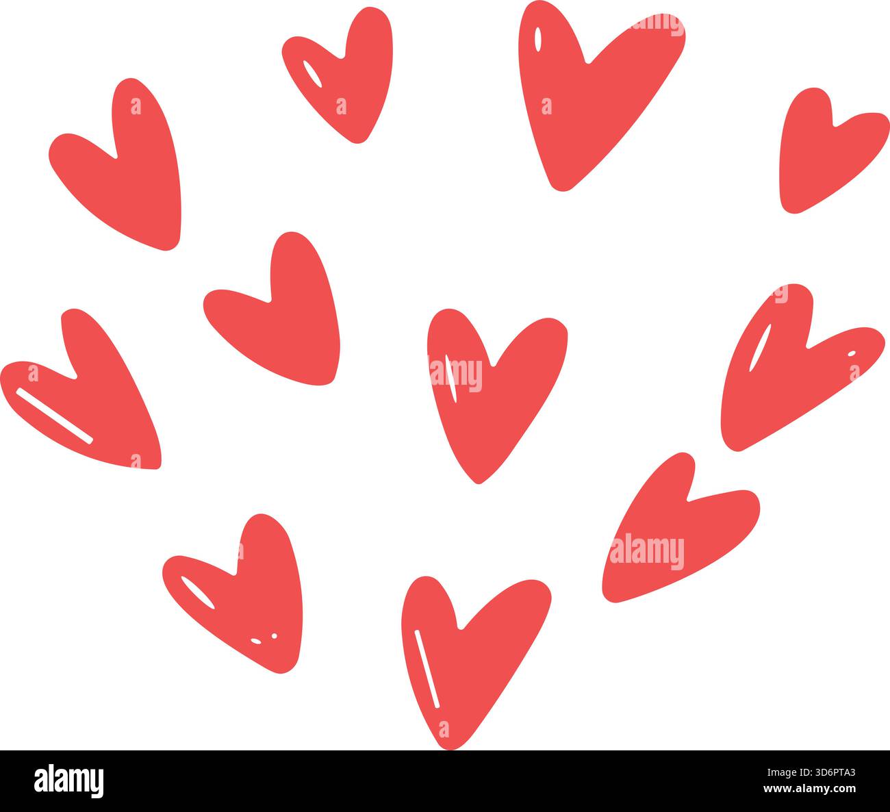 Red valentine hearts looping hi-res stock photography and images - Alamy