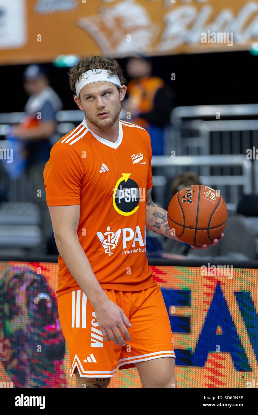 Coplin Brooker (RASTA Vechta, #30), GER, Rostock Seawolves vs. RASTA ...