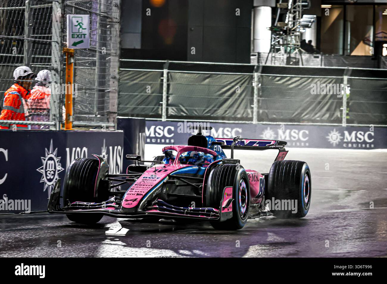 Las Vegas, United States. 21st Nov, 2025. Pierre Gasly (FRA) - Alpine F1 Team - Alpine A525 - Renault during the Saturday of the Formula 1 Heineken Las Vegas Grand Prix 2025 at Las Vegas Strip Circuit, ahead of Round 22 of 24 of the 2025 FIA Formula One World Championship (November 20-23, 2025). Credit: AVENS-IMAGES.COM/Alamy Live News Stock Photo