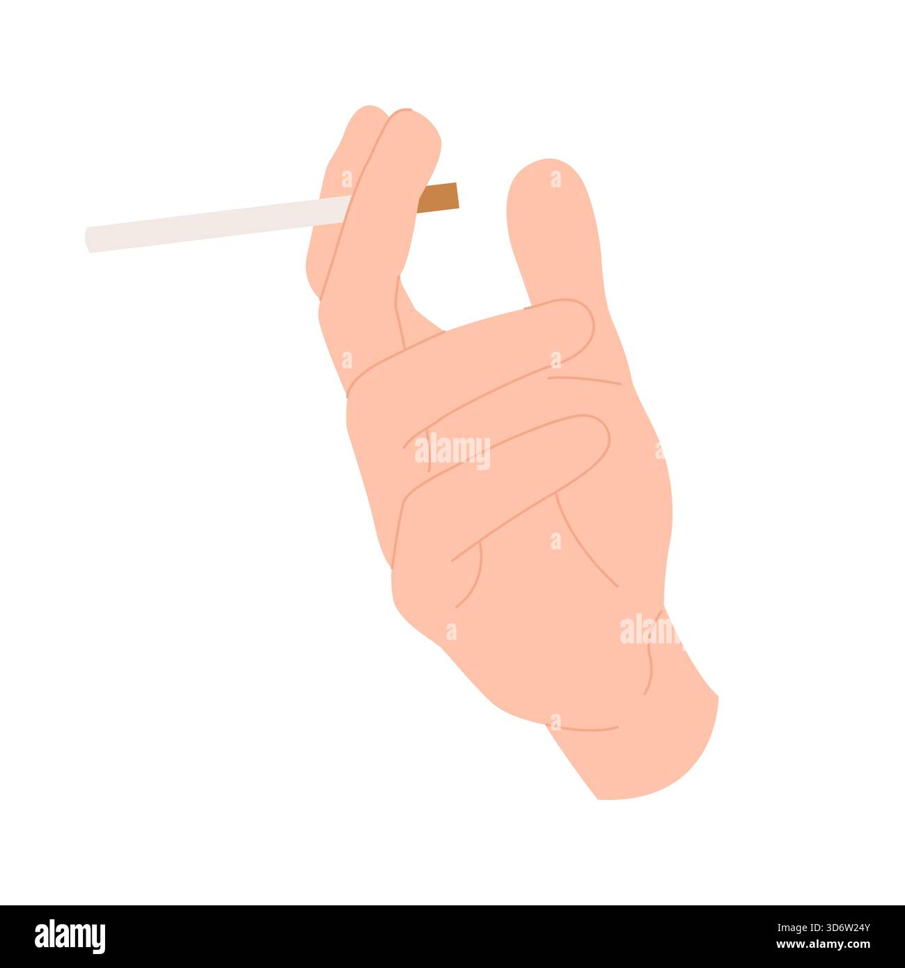Smoking gesture hi-res stock photography and images