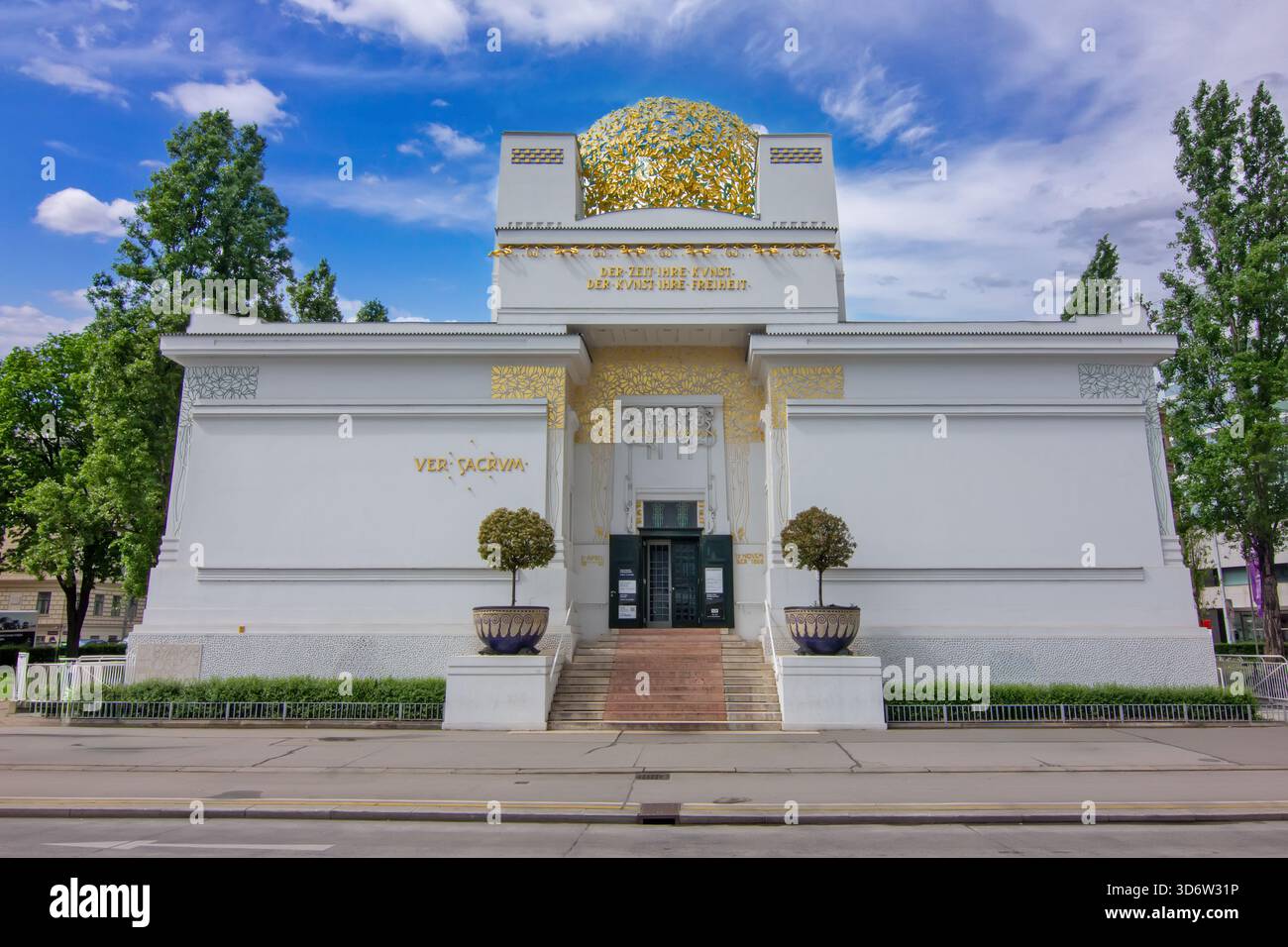 Iconic Secession Building in Vienna, an Art Nouveau landmark Stock ...