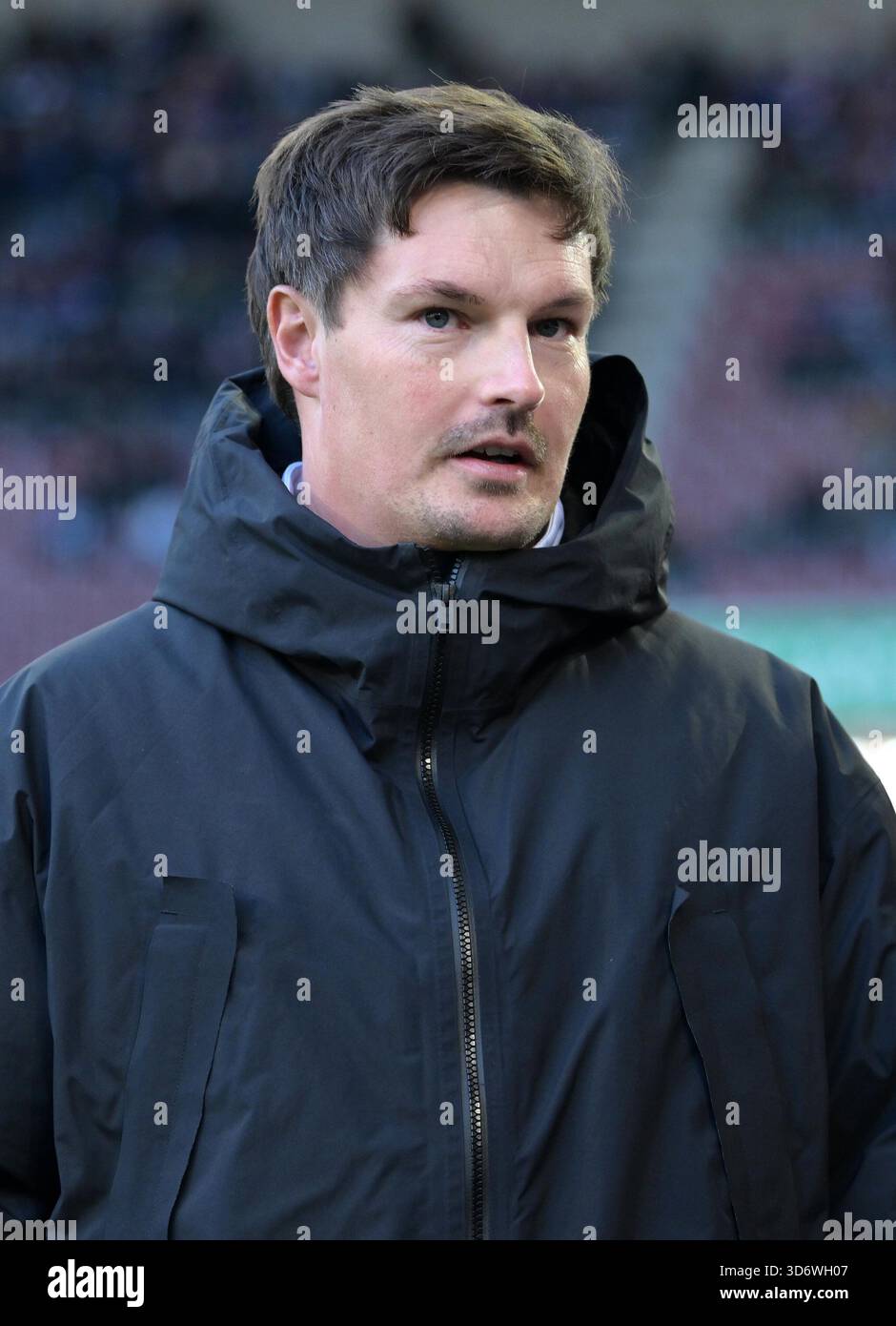 Trainer [coach] Merlin Polzin (HSV Hamburg) FC Augsburg, November 22 ...