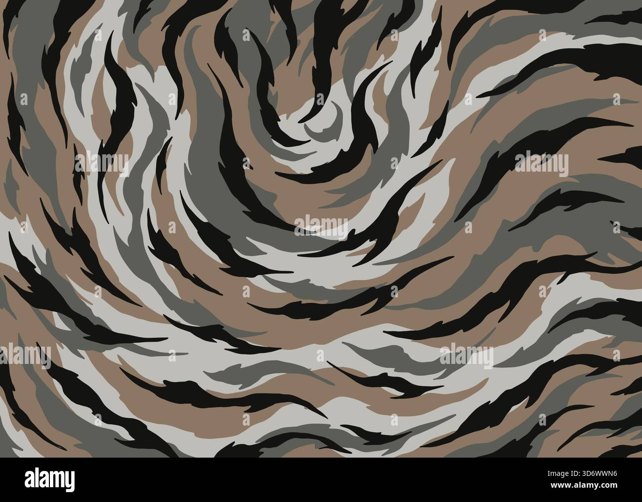 Abstract Desert camouflage pattern. vector background illustration for web, banner, backdrop or surface design use Stock Vector