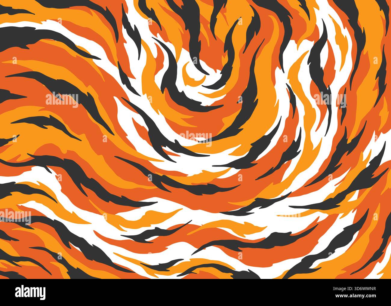 Abstract Orange camouflage pattern. vector background illustration for web, banner, backdrop or surface design use Stock Vector
