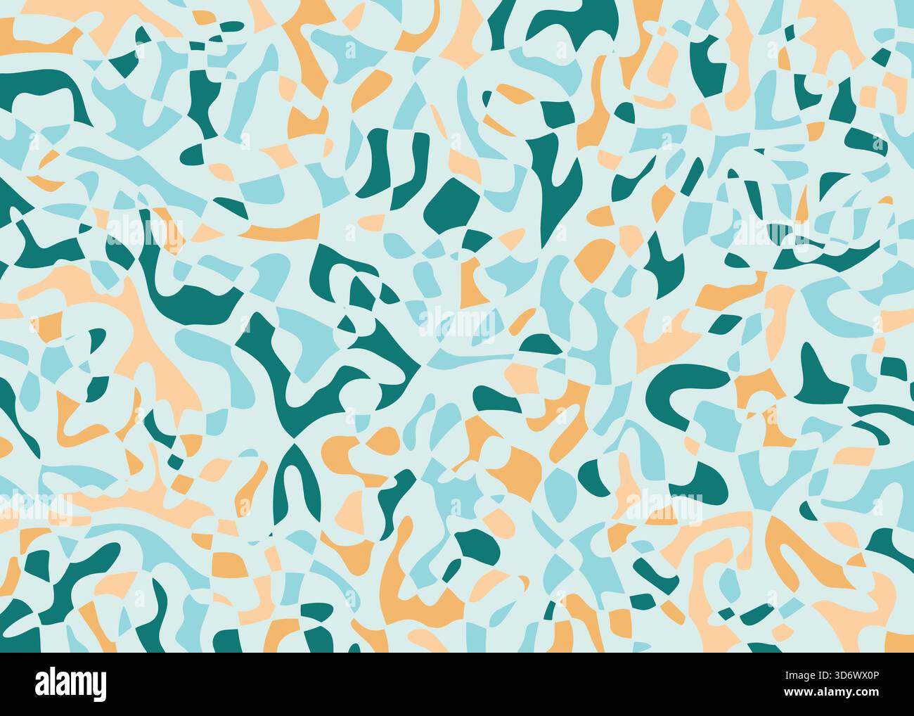Abstract liquid terrazzo art pattern background. Vector illustration art backdrop Stock Vector