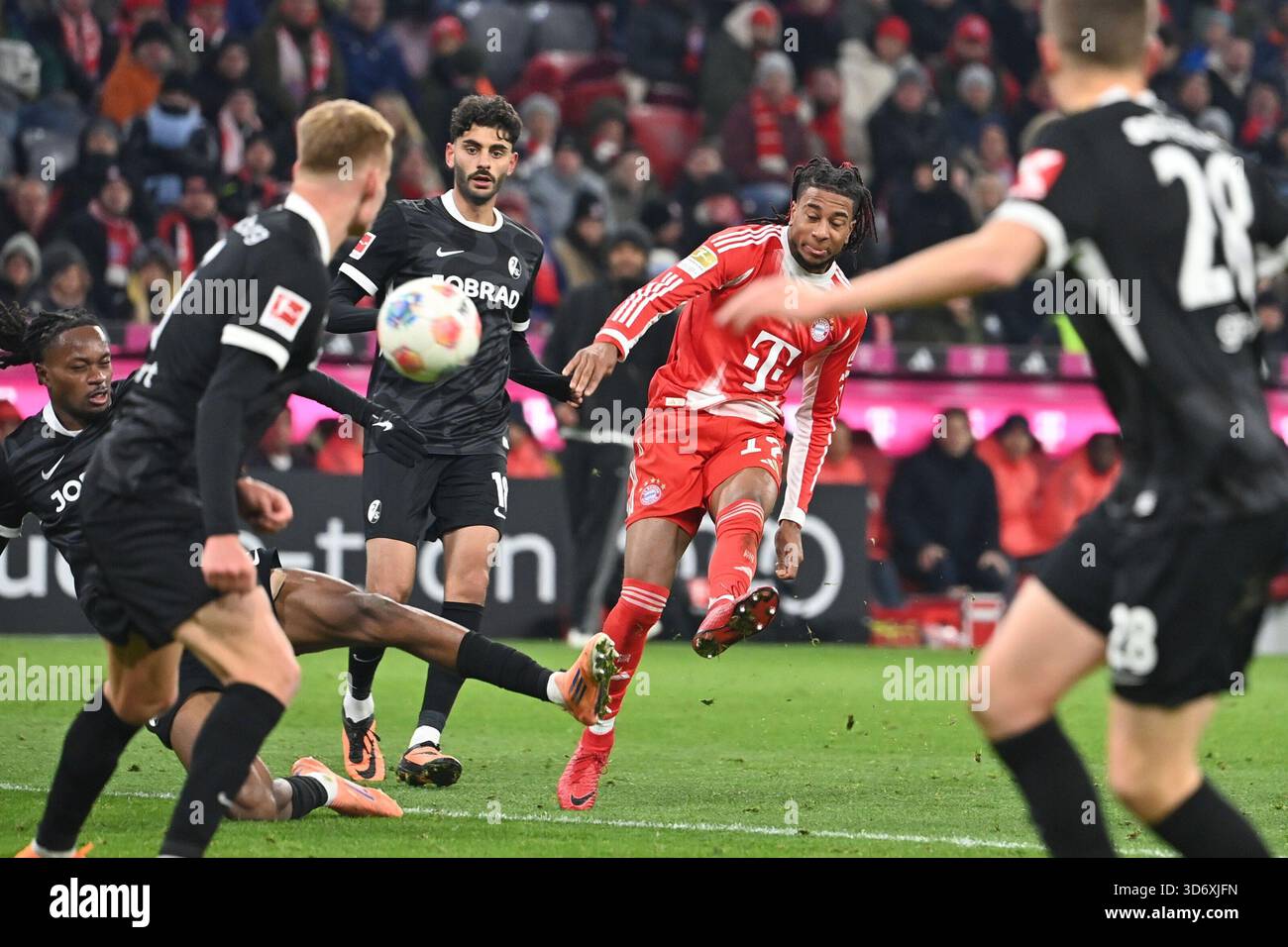 Goal Michael OLISE Bayern Munich To 6 2 Action Shot Football 1st 