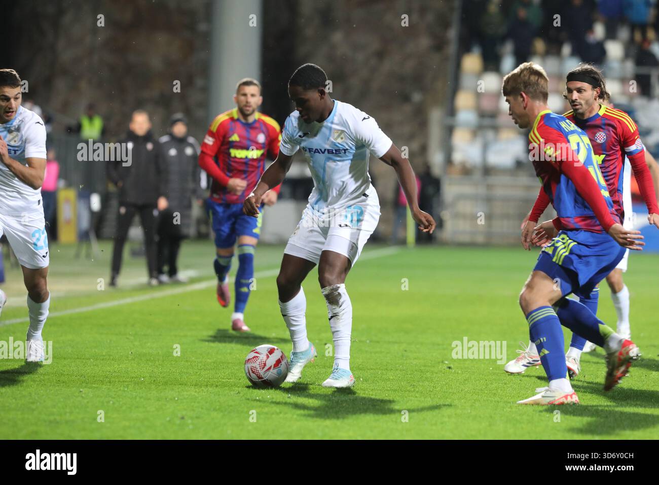 22.11.2025., Rijeka - SuperSport HNL, 14. kolo, HNK Rijeka - HNK Hajduk ...