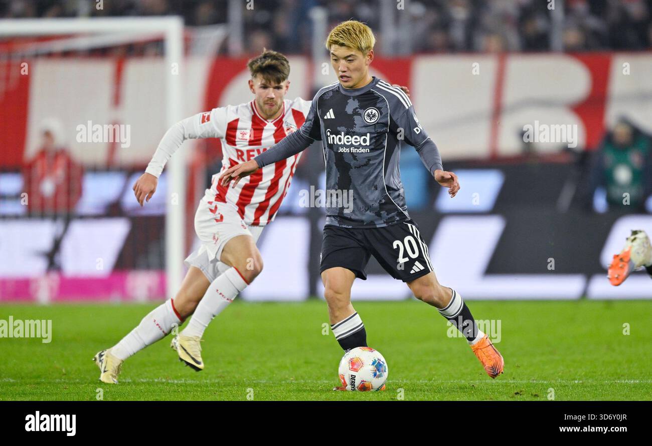 from left: Jan Thielmann, Ritsu Doan (Frankfurt) Cologne, November 22 ...