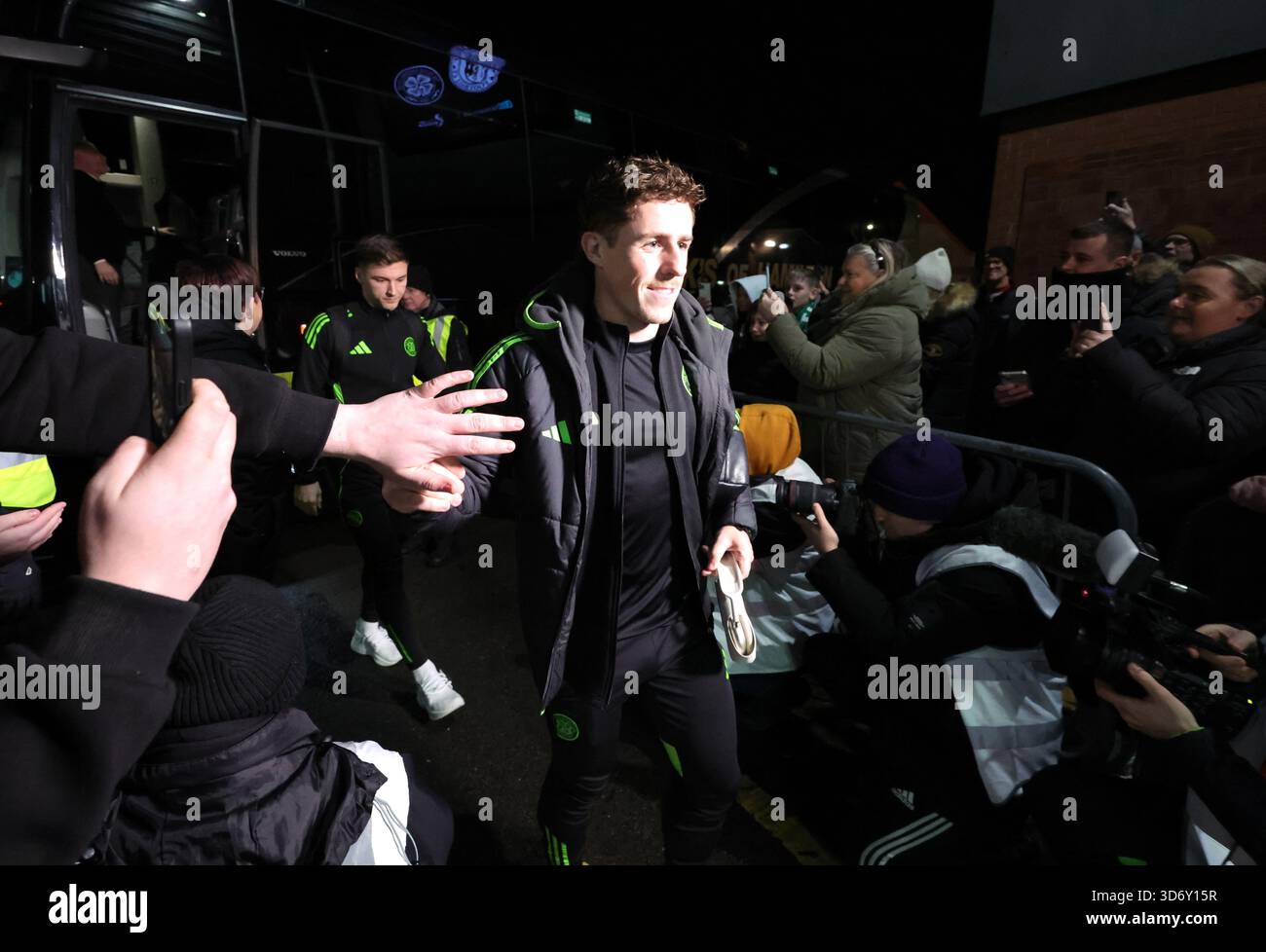 Celtic's Luke McCowan ahead of the William Hill Premiership match at ...