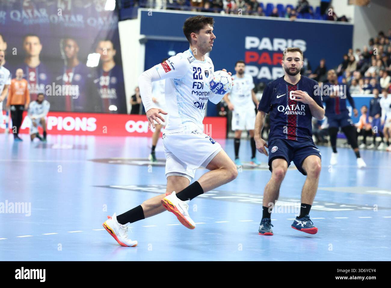 Benjamin Richert of Montpellier Handball during the Liqui Moly ...