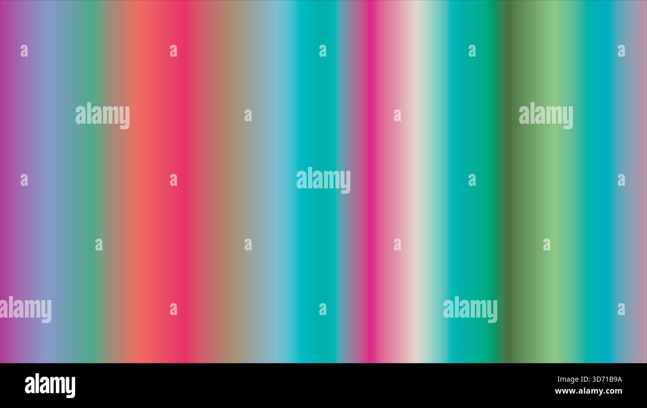 Abstract colorful gradient background with vertical lines. Modern multicolor backdrop. Blurred texture. Stock Vector