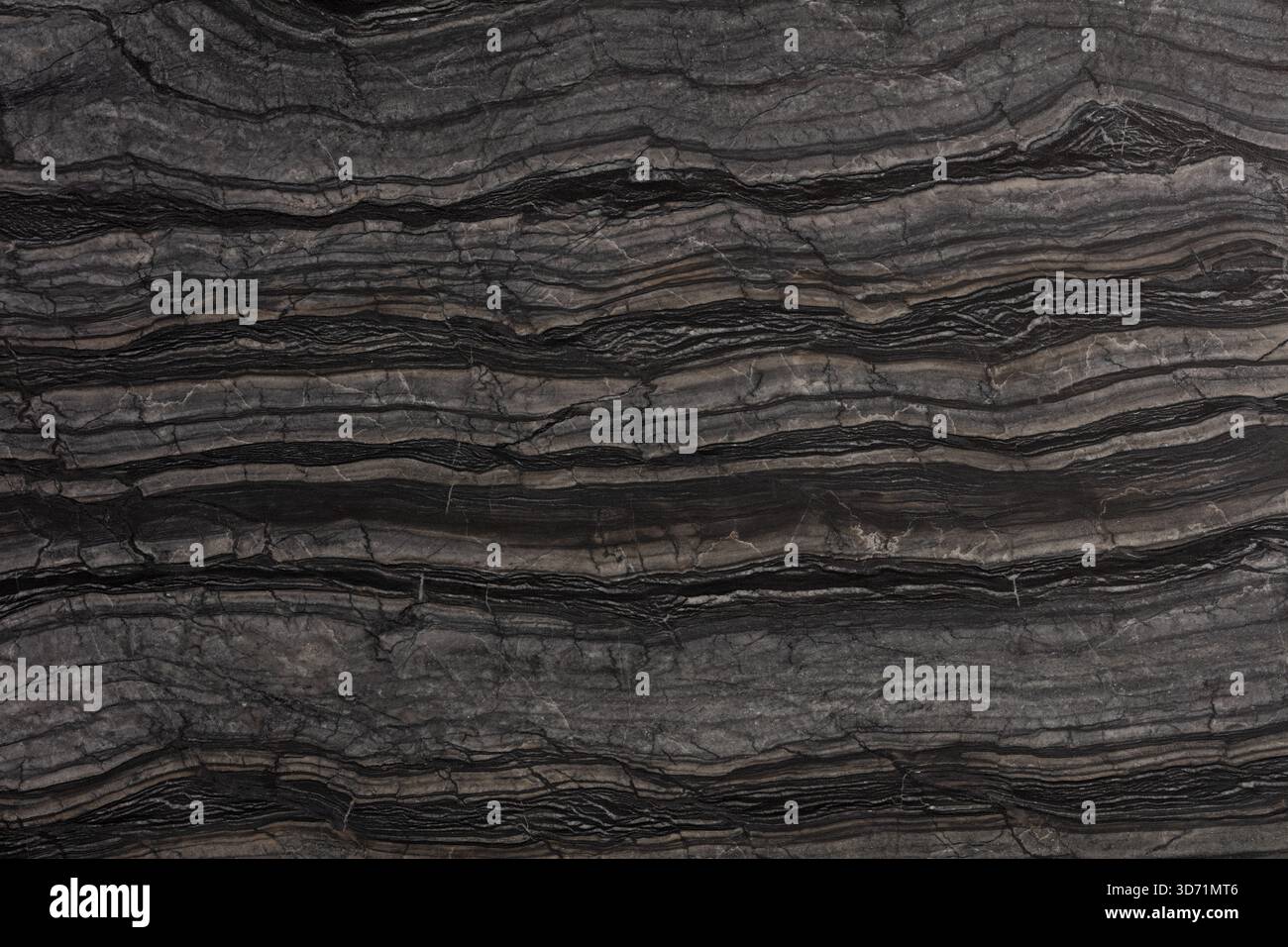 Silver Wave Marble texture, background in a grey tone for strict design. Stock Photo