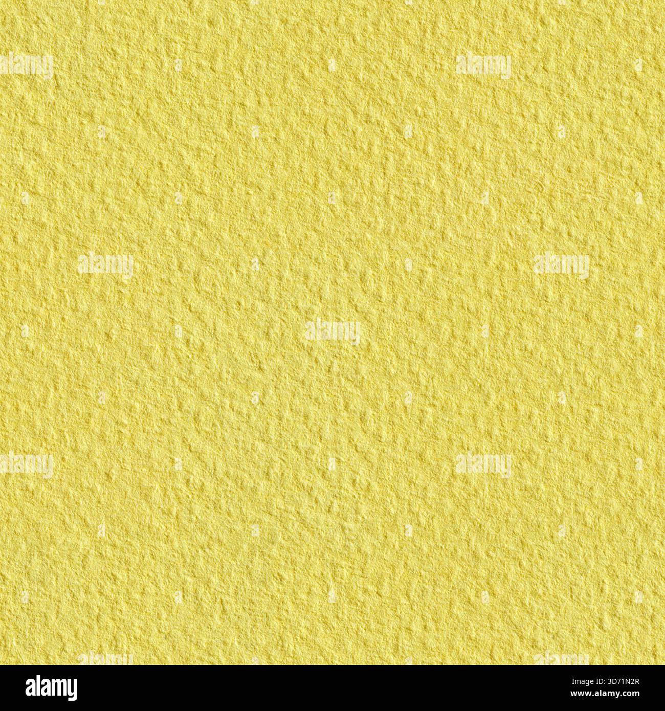 Yellow paper. Seamless square texture. Tile ready. Stock Photo
