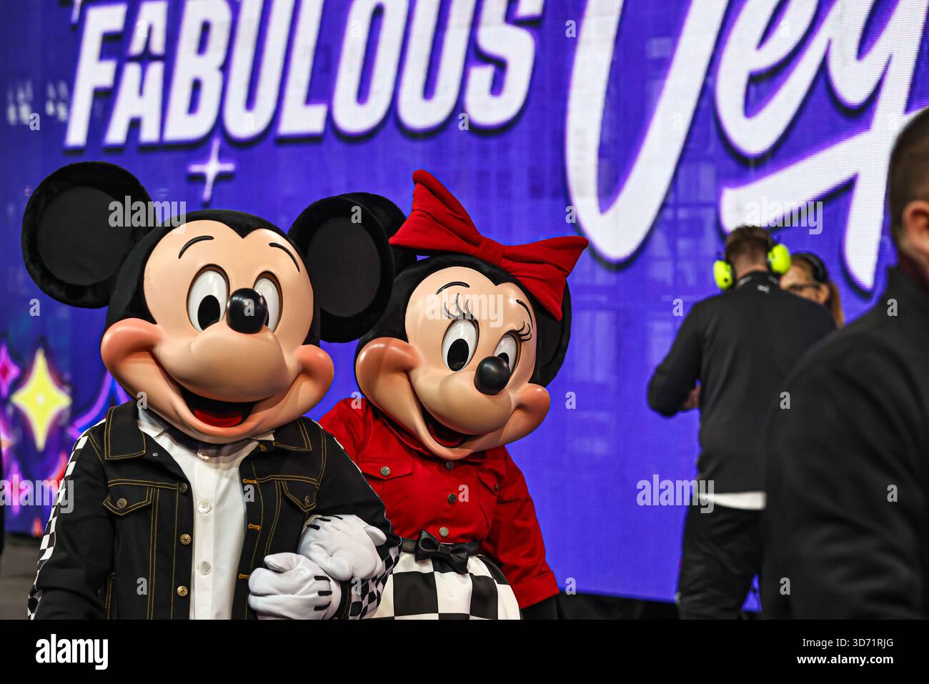 Disney Characters in F1 Paddock during the Sunday of the Formula 1 ...