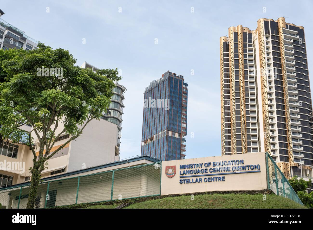 Singapore, Singapore - May 01, 2025: Ministry of Education Language Centre  building in Orchard Road surrounded by modern skyscrapers Stock Photo -  Alamy