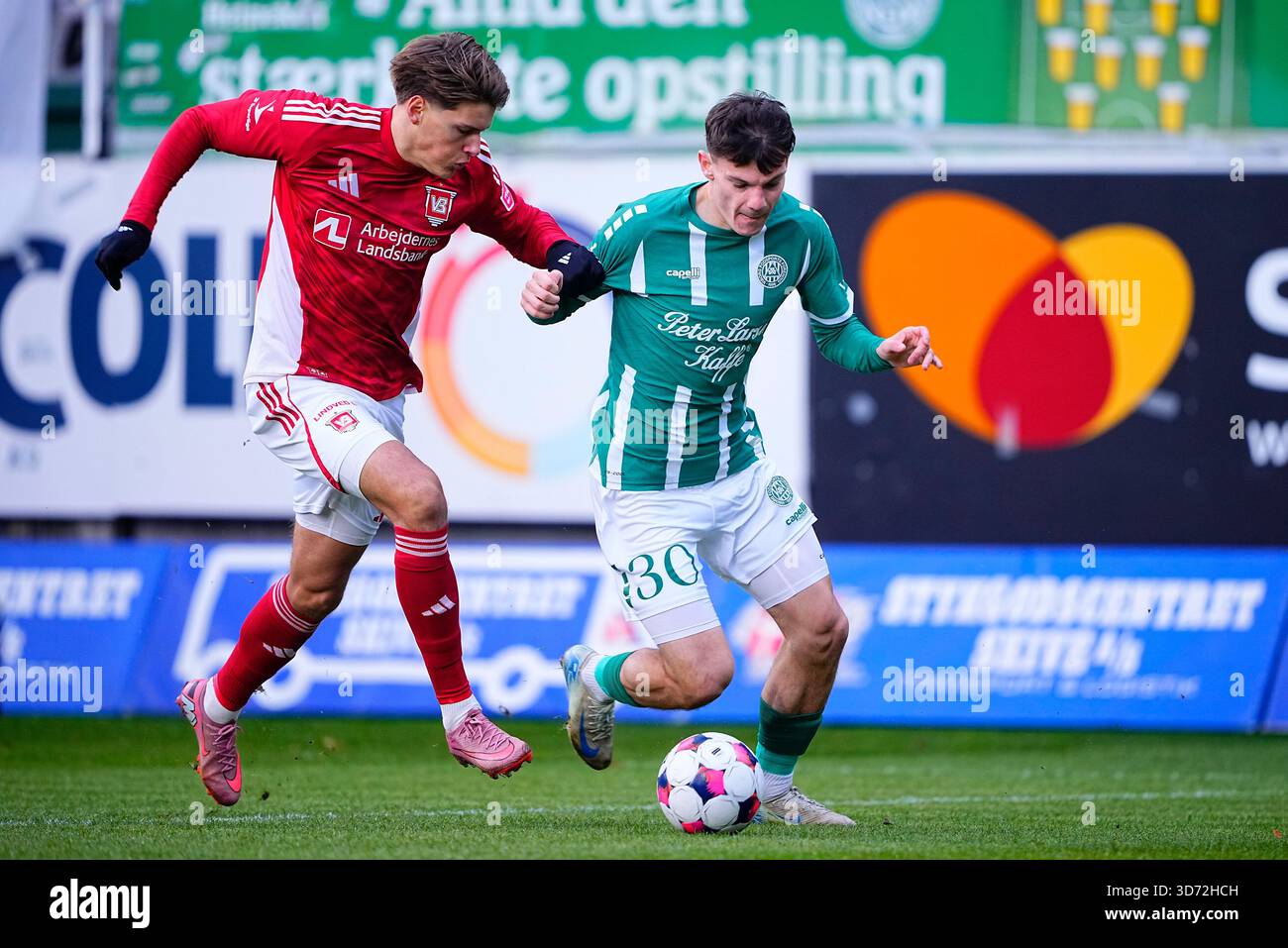 Superligakampen mellem Viborg FF og Vejle Boldklub paa Energi Viborg ...