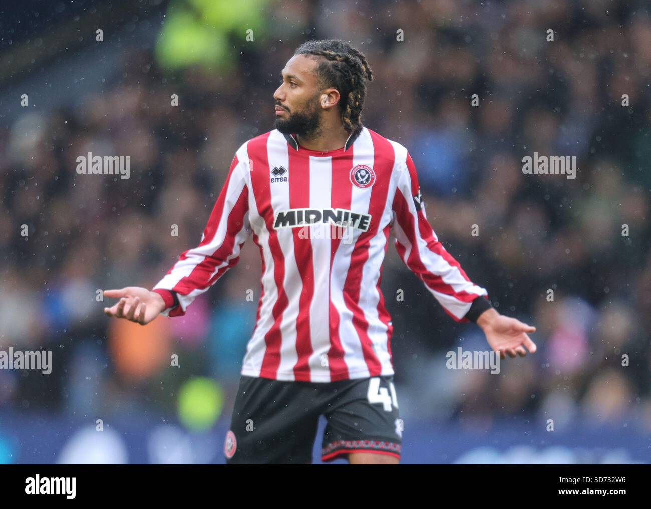 J Riedwals Jairo Riedewald of Sheffield United during the Sky Bet Championship ...