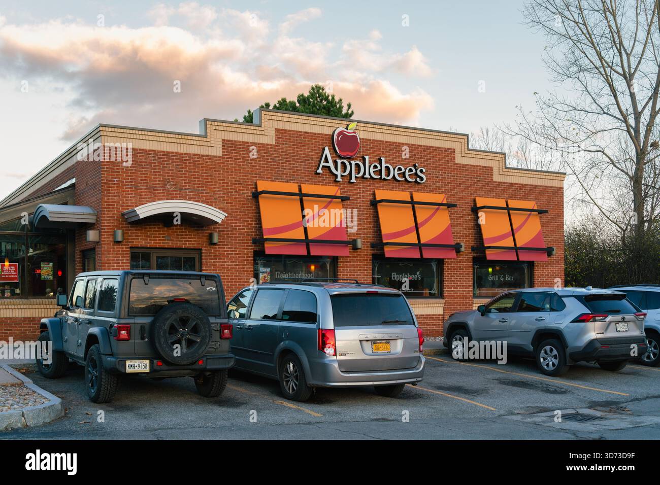 Dewitt, NY - Nov 19, 2025: Applebee’s is a casual dining restaurant ...