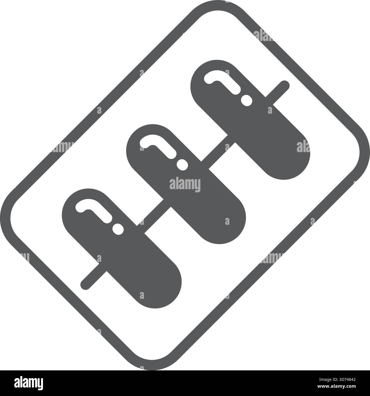 Black white pill shadow Stock Vector Images - Alamy