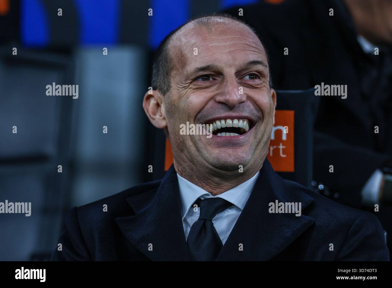 Massimiliano Allegri Head Coach of AC Milan smiling during Serie A 2025 ...