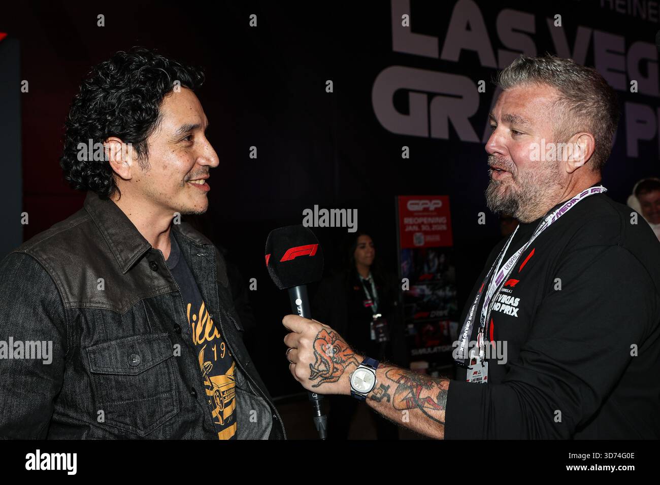 Paddock Actor November 22, 2025: Actor Gabriel Luna gives an interview on the red ...