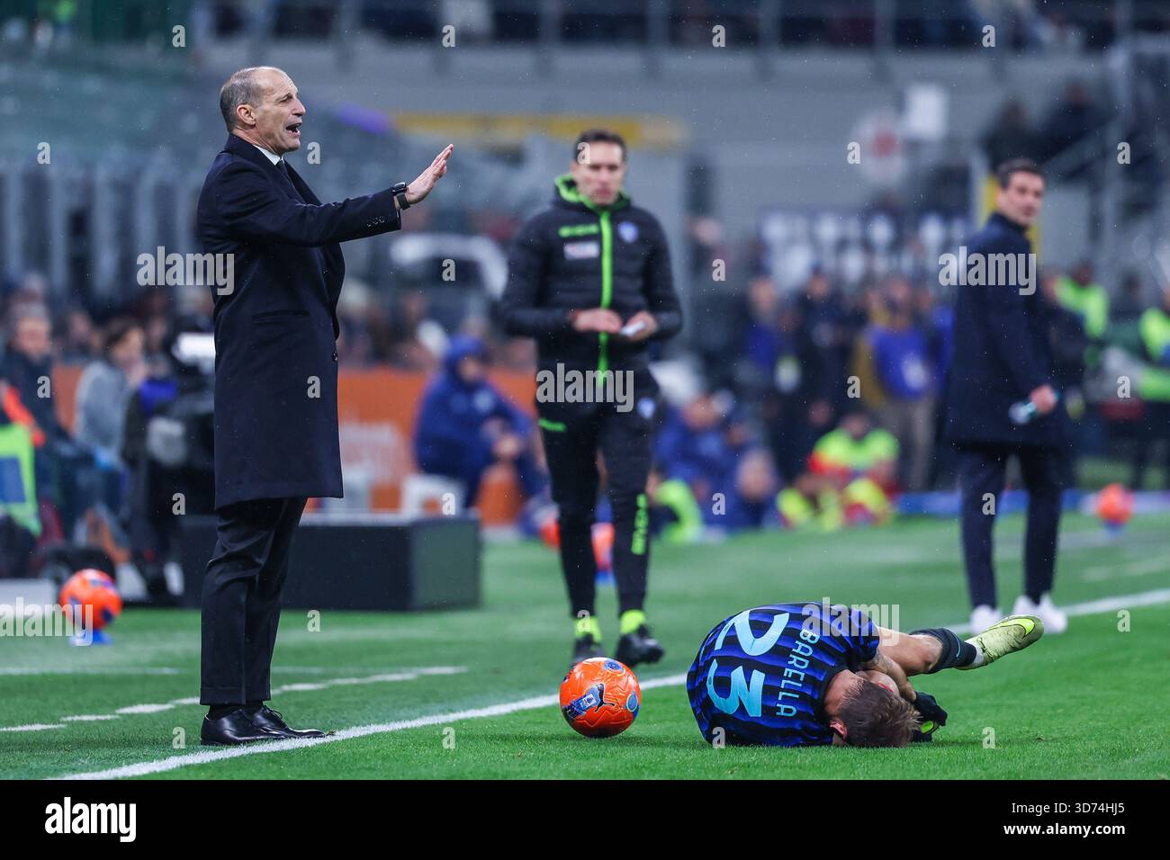 Massimiliano Allegri Head Coach of AC Milan gestures during Serie A ...