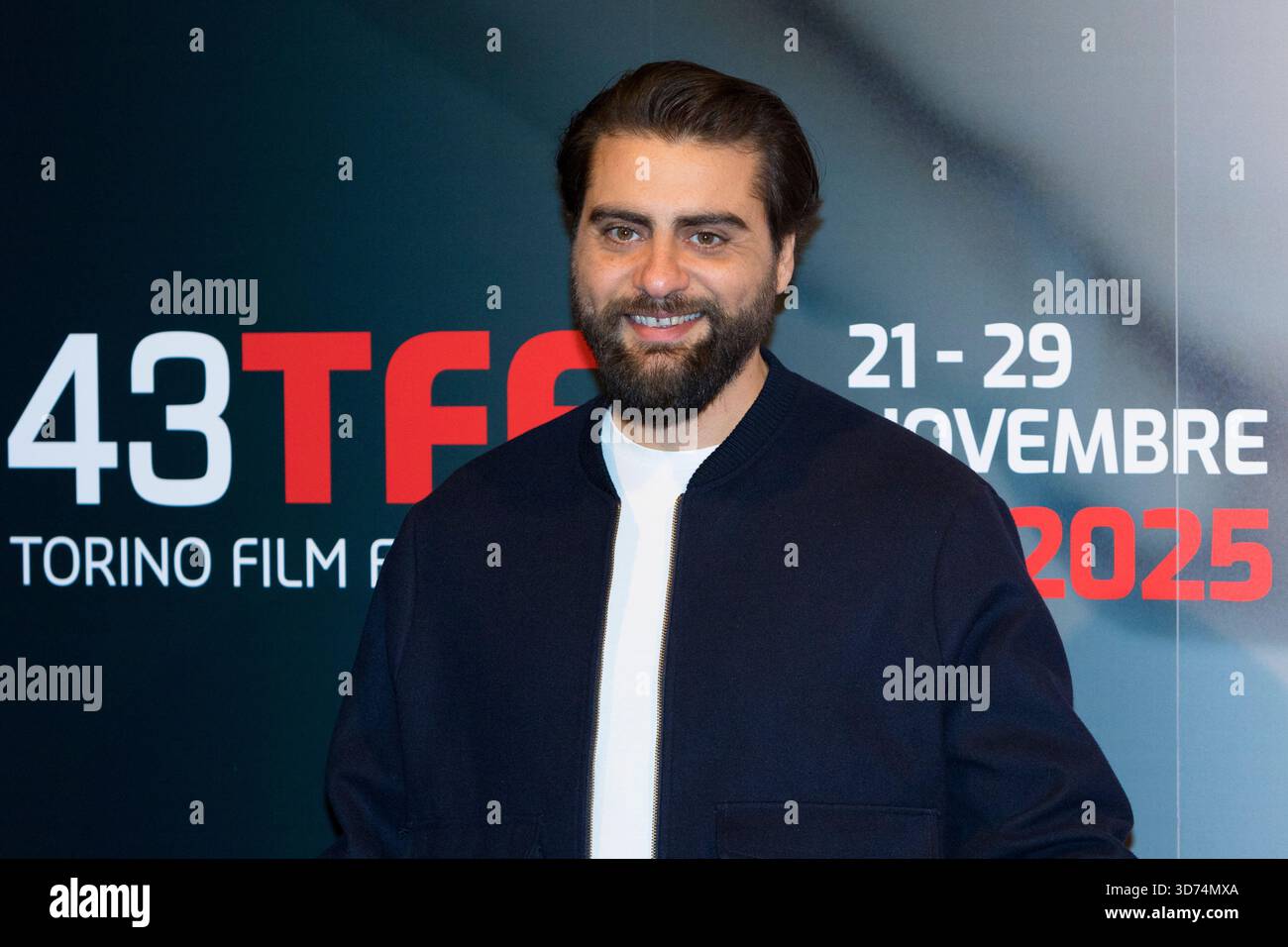Turin Italy 23rd Nov 2025 Actor Pierluigi Gigante Photocall At 2025 Turin Italy 23rd Nov 2025 Actor Pierluigi Gigante Photocall At 2025 Torino Film Festival 3D74MXA