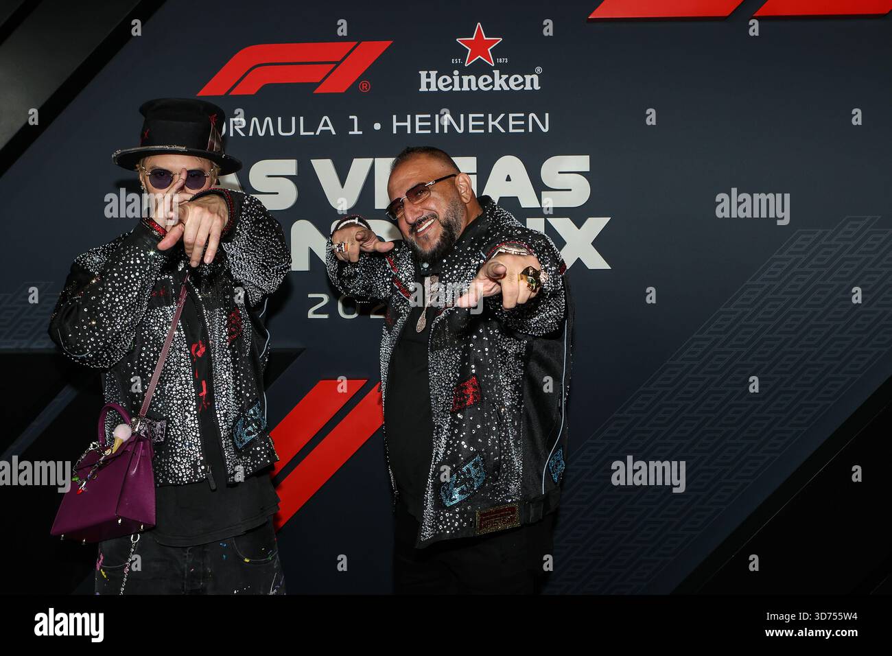 November 22, 2025: (R) David Einhorn aka Papi Steak poses for a photo ...