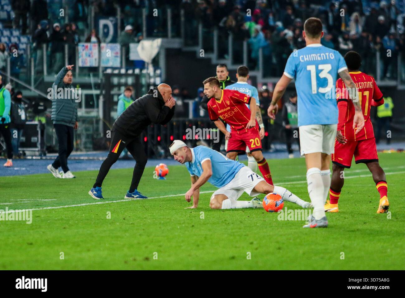 Ylber Ramadani of US Lecce during SS Lazio vs US Lecce, Italian soccer ...