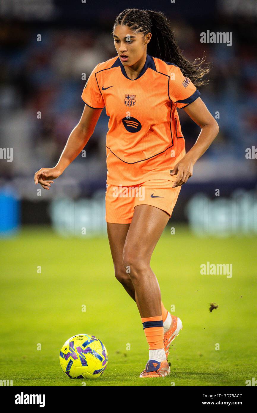 Sydney JOY SCHERTENLEIB Of Barcelona During The Women s Spanish Sydney JOY SCHERTENLEIB Of Barcelona During The Women s Spanish