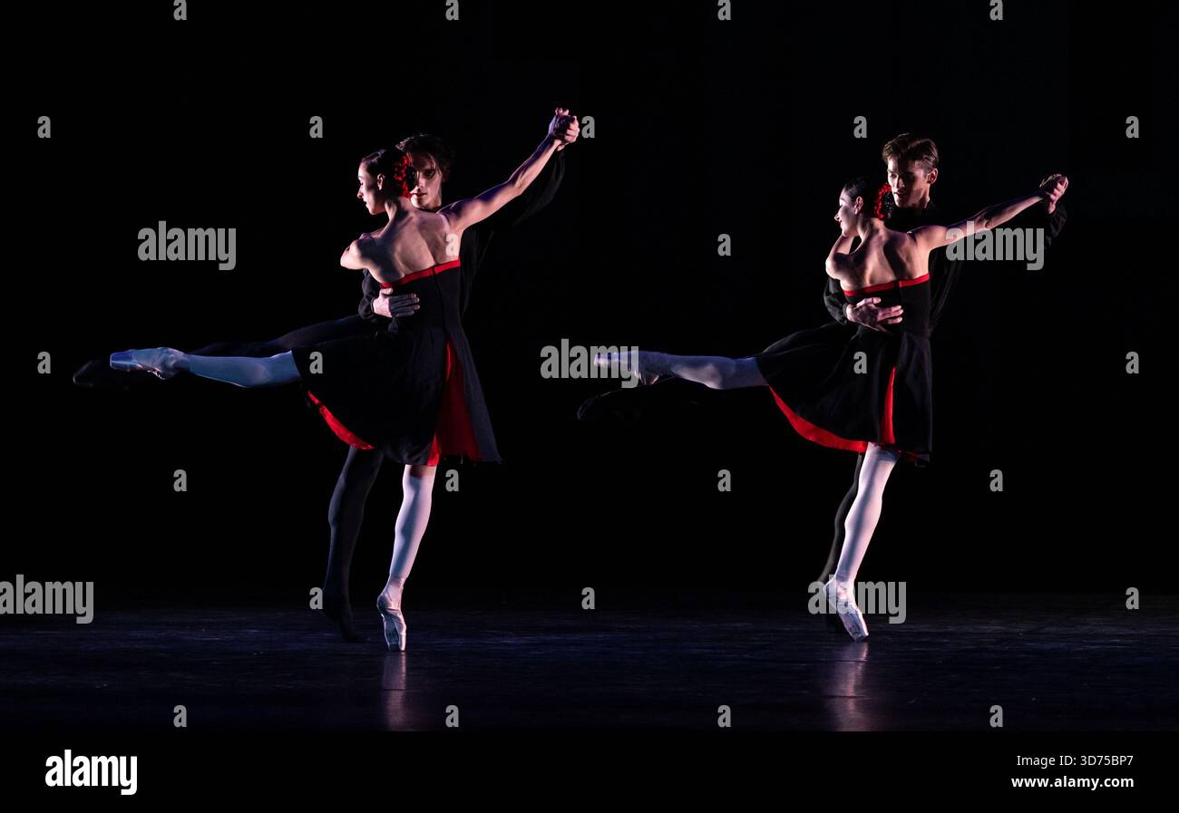 Dancers of Dutch National Ballet perform '5 Tangos' choreographed by ...