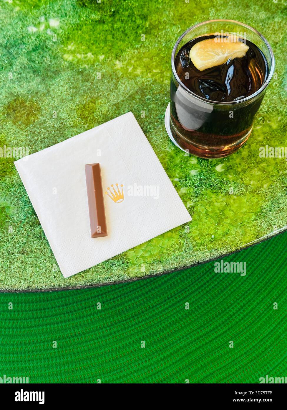 Dubai Watch week 2025 Rolex - Smartphone Captured Stock Image