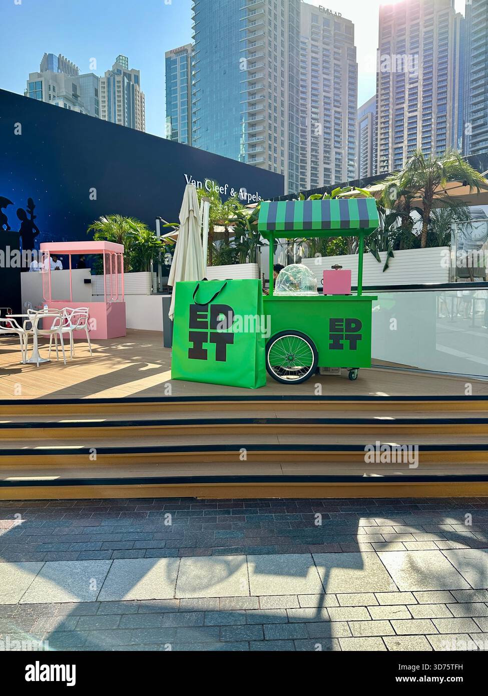 Dubai Watch week 2025 - Smartphone Captured Stock Image