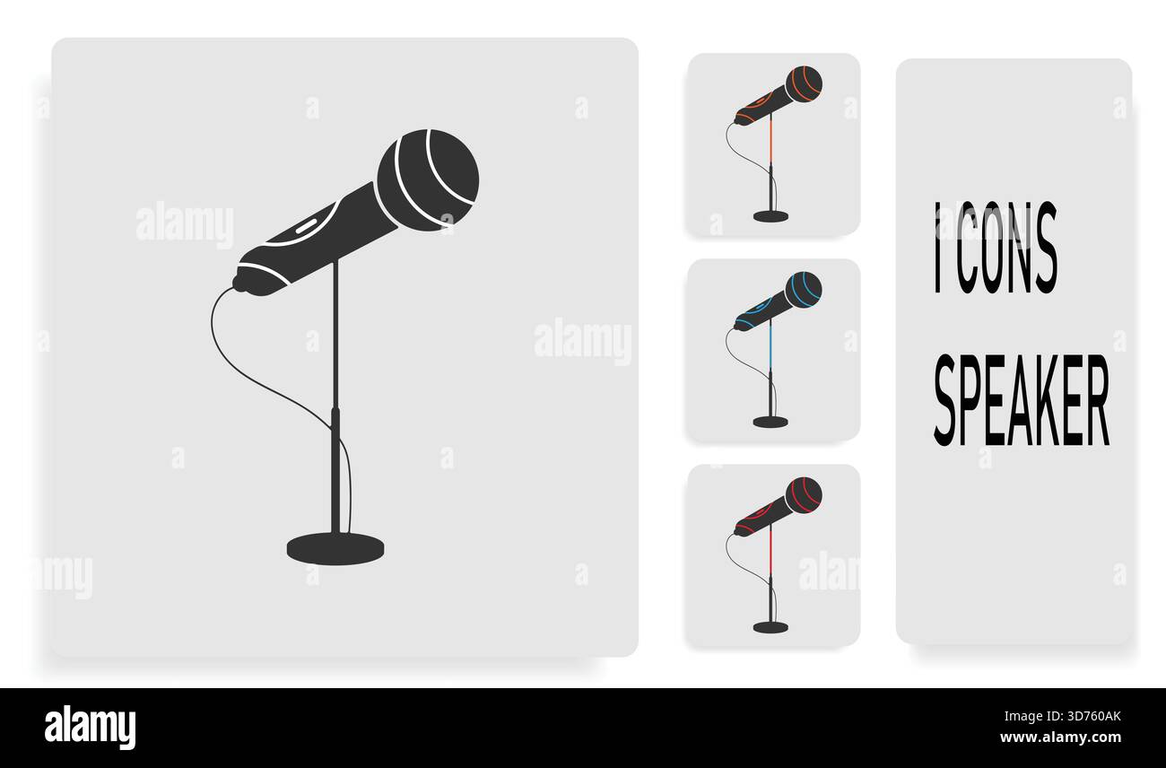 Megaphone Icon Vector Logo Design Stock Vector
