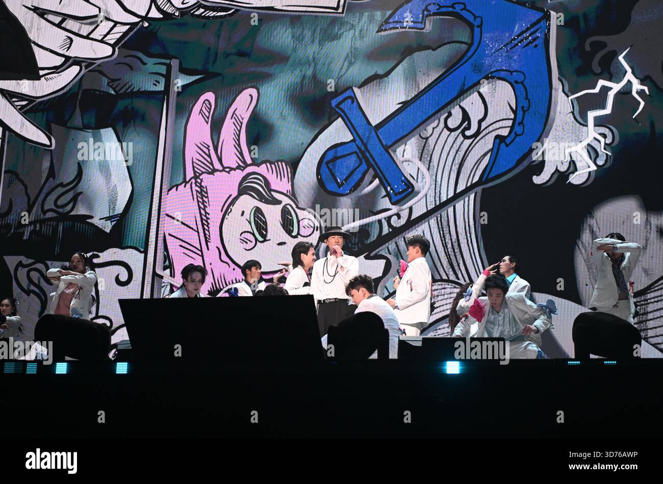 Hong Kong Singer And Actor Jordan Chan Holds A Concert In Shenyang City hong-kong-singer-and-actor-jordan-chan-holds-a-concert-in-shenyang-city