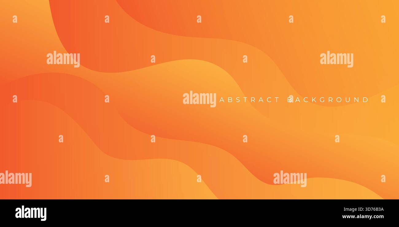 Abstract yellow color background. Dynamic shapes composition. Eps10 vector Stock Vector