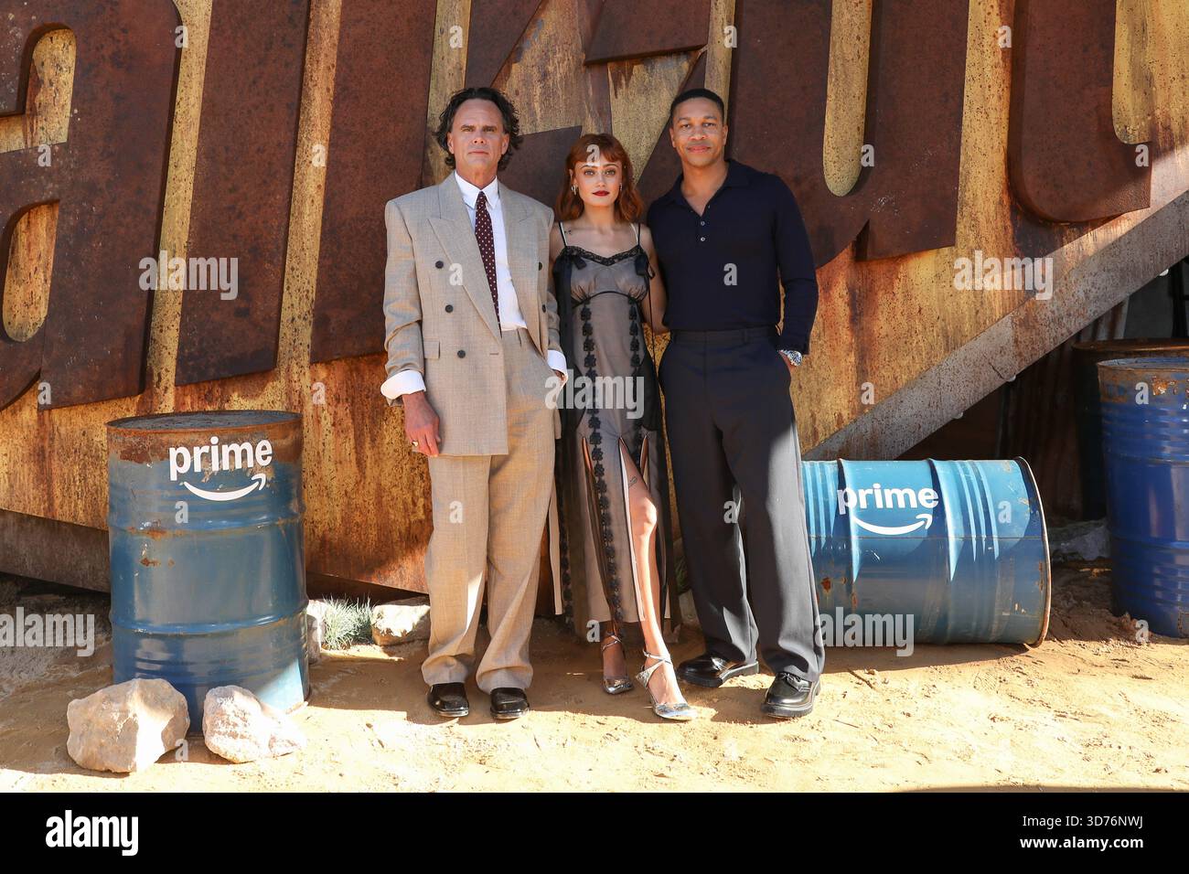 November 24, 2025: WALTON GOGGINS, ELLA PURNELL and AARON MOTEN attend ...