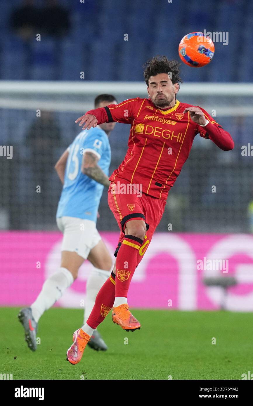 Lecce s Santiago Pierotti During The Serie A EniLive Soccer Match lecce-s-santiago-pierotti-during-the-serie-a-enilive-soccer-match
