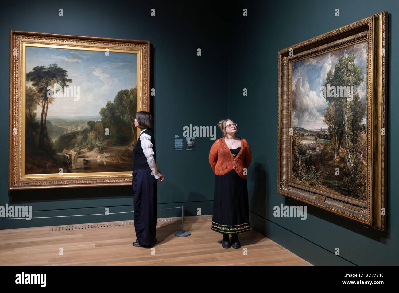 Crossing the Brook painting by J. M. W. Turner Stock Photo - Alamy