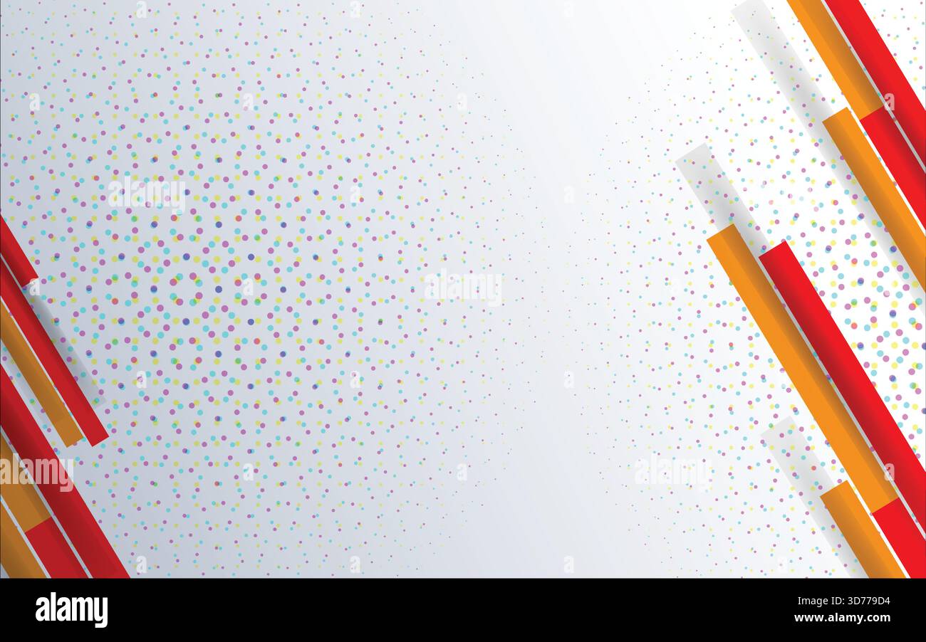 Modern geometric background design vector illustration Stock Vector