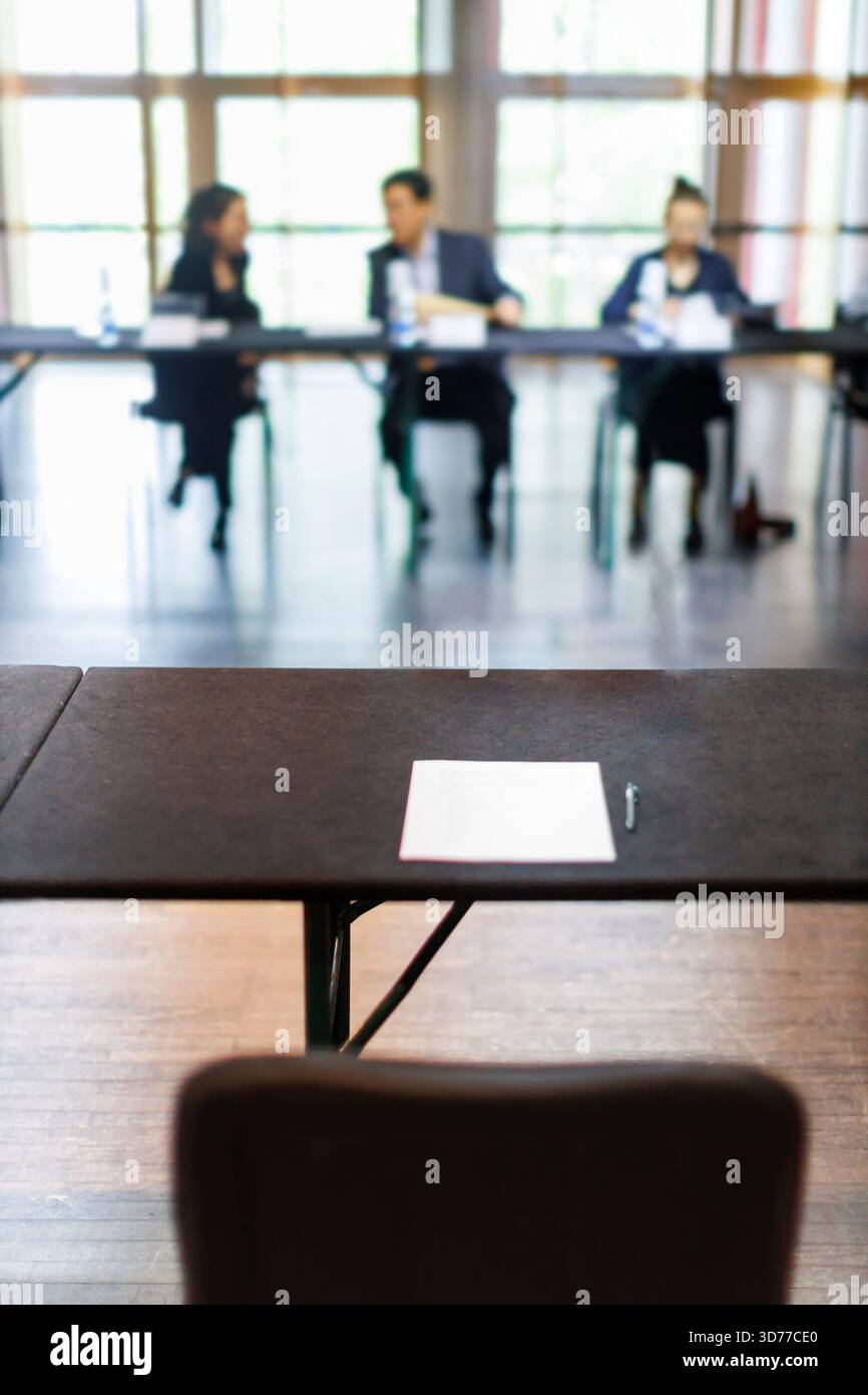 Interview panel hi-res stock photography and images - Alamy